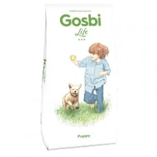 Сухий корм для цуценят всіх порід Gosbi Life Puppy з куркою та лососем 12 кг 8436566806176