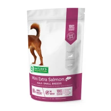 Сухой корм для собак малых пород Nature's Protection Mini extra Salmon Adult Small Breeds с лососем 500 г