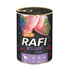 Влажный корм для собак Dolina Noteci Rafi with Rabbit с кроликом 800 г