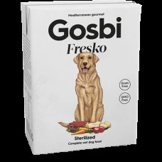 Вологий корм для стерилізованих собак Gosbi Fresko Sterilized свинина та курка 375 г