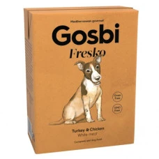 Вологий корм для собак Gosbi Fresko Turkey & Chicken індичка та курка 375 г