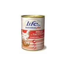 Вологий корм для собак LifeDog Nutrition Plus з куркою та індичкою 400 г 20366