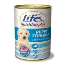 Вологий корм для цуценят LifeDog Nutrition Plus Puppy з куркою 400 г 20595