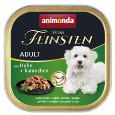 Вологий корм для собак Animonda Vom Feinsten with Chicken rabbit з куркою та кроликом 150 г 82309
