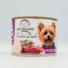 Влажный корм для собак Fine Dog Mini Duck с уткой 200 г 339