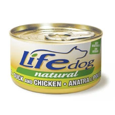 Вологий корм для собак LifeDog Duck And Chicken качка з куркою 90 г