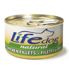 Вологий корм для собак LifeDog Chicken Fillets з курячим філе 90 г 420205