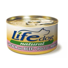 Вологий корм для собак LifeDog Chicken Fillets With Beef з куркою та яловичиною 90 г 420144