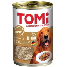 Влажный корм для собак TOMi 3 kinds of poultry три вида птицы 400 г 001608