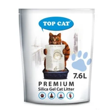 Наполнитель для кошачьего туалета Top Cat Premium силикагелевый 7.6 л 480118