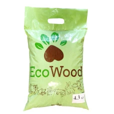 Наполнитель для туалета для домашних животных EcoWood древесный 4.3 кг E-800566