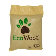 Наповнювач для туалету для домашніх тварин EcoWood деревний 2 кг E-800542