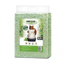 Наповнювач для котячого туалету Top Cat Tofu Green Tea соєвий тофу з ароматом зеленого чаю 5.7 л 480231