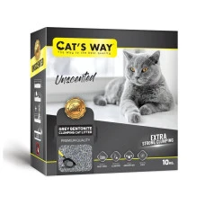 Наповнювач для котячого туалету Cat's Way Unscented бентонітовий без запаху 10 кг CTSWYBX10-005