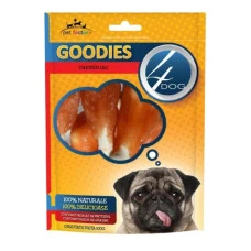 Лакомство для собак 4Dog GOODIES куриные ножки 100 г 207859