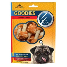 Лакомство для собак 4Dog GOODIES куриные гантели 100 г 207835