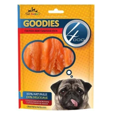 Лакомство для собак 4Dog GOODIES стрипсы куриные 100 г 5949060207774