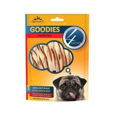 Лакомство для собак 4Dog GOODIES куриный твист 100 г 5949060207903