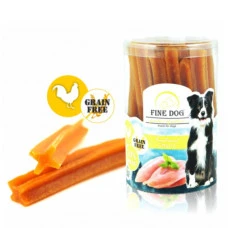 Лакомство для собак Fine Dog жевательная палочка из мяса курицы 761 ЦЕНА ЗА 1 ШТ