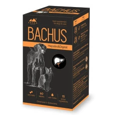 Витамины для собак и котов Bachus Hepatic&Digest для печени и пищеварительной системы ЦЕНА ЗА 1 ТАБЛЕТКУ