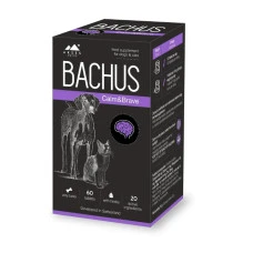 Витамины для собак и котов Bachus Calm&Brave для снятия стресса ЦЕНА ЗА 1 ТАБЛЕТКУ