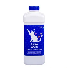 Корисна вода для котів West Vet Аква Cats з вітамінами 1 л