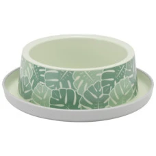 Миска для собак и котов Moderna Trendy Dinner Eden пластиковая зеленая Ø 17x5.3 см 350 мл H131379CA