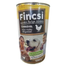 Влажный корм для собак Fincsi Chicken с курицей 1.24 кг