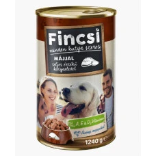 Влажный корм для собак Fincsi Liver с печенью 1.24 кг