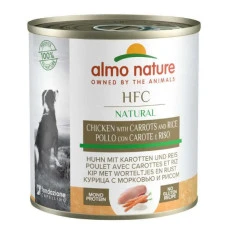 Влажный корм для собак Almo Nature HFC Chicken with Carrots and Rice с курицей, морковью и рисом 280 г