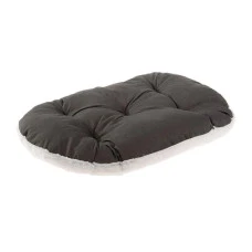 Подушка для собак и котов Ferplast Relax F 78/8 с искусственным мехом серая 78x50 см 82078097