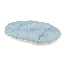 Подушка для цуценят Ferplast Relax F Puppy 45/2 зі штучним хутром блакитна 43х30 см 83154599