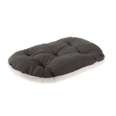 Подушка для собак та котів Ferplast Relax F 89/10 зі штучним хутром сіра 85x55 см 82089097
