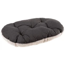 Подушка для собак и котов Ferplast Relax F 65/6 с искусственным мехом серая 65x42 см 82065097