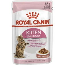 Влажный корм для котят Royal Canin Kitten Sterilised in gravy в соусе 85 г 1071001