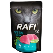 Влажный корм для стерилизованных котов Dolina Noteci Rafi Sterilised With Tuna с тунцом 100 г