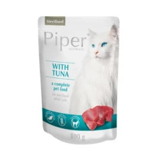 Влажный корм для стерилизованных котов Dolina Noteci Piper Sterilised Tuna с тунцом 100 г