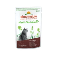 Влажный корм для котов Almo Nature Anti Hairball Beef с говядиной 70 г A-5292