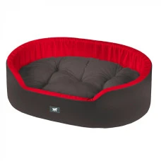 Лежак для собак и котов Ferplast Dandy C Colour 110 красный 110x70x23 см 82946099