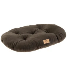 Подушка для собак та котів Ferplast Relax Microfleece 55/4 темно-сіра 55x36 см 83305523