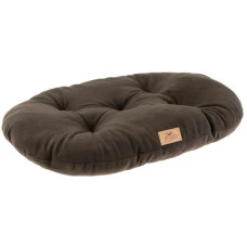 Подушка для собак та котів Ferplast Relax Microfleece 89/10 темно-сіра 85х55 см 83308923