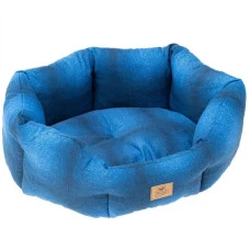 Лежак для собак и котов Ferplast Domino 50 Jeans синий 50x40x18 см 82248099