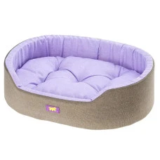 Лежак для собак и котов Ferplast Dandy C Colour 80 лиловый 80x55x20 см 82944095