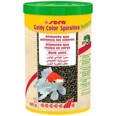 Корм для золотых рыб Sera Nature Goldy Color Spirulina в гранулах 1000 мл (390 г) 008839