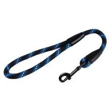 Поводок для собак BronzeDog L/XL альпинистский шнур синий 51 см 56182