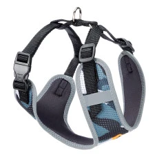 Шлея для собак Ferplast Nikita Fashion P M камуфляж голубой A: 30-43 см B: 38-55 см 1.5 см 75468932