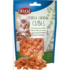 Лакомство для котов Trixie Cheese Chicken Cubes сырно-куринные кубики 50 гр TX-42717 