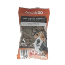 Лакомство для собак ORLANDO косточки с курицей для тренировки 150 г 20971601