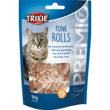Ласощі для котів Trixie Premio Tuna Rolls з тунцем та куркою 50 г TX-42732
