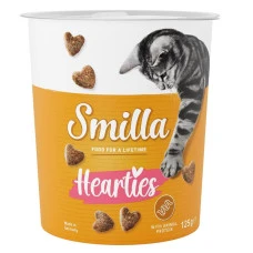 Ласощі для котів Smilla Hearties з птицею 125 г 044604